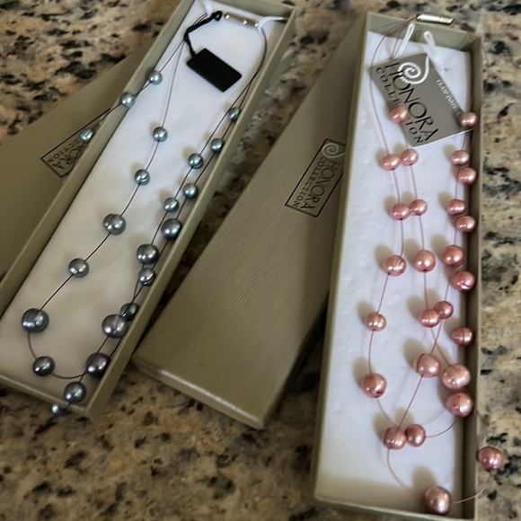 Honora pearl layered necklaces - Picture 1 of 5